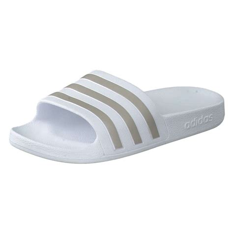 adidas adilette herren weiß|adidas Aqua adilette .